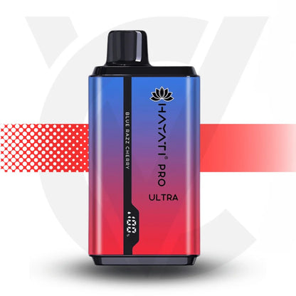 Hayati Pro Ultra 15k Disposable Vape - Blue Razz Cherry l Cloud Vapez UK