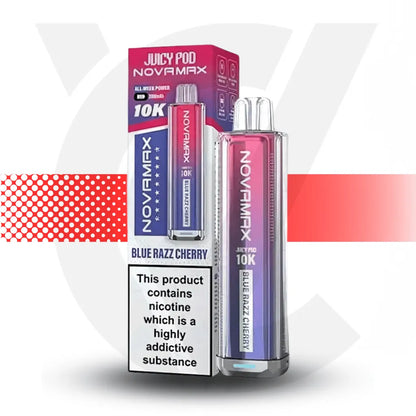 Juicy Pod 10K Prefilled Pod Kit - Blue Razz Cherry | Cloud Vapez UK
