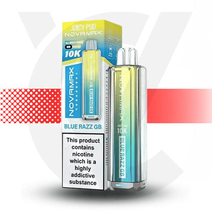 Juicy Pod 10K Prefilled Pod Kit - Blue Razz GB | Cloud Vapez UK