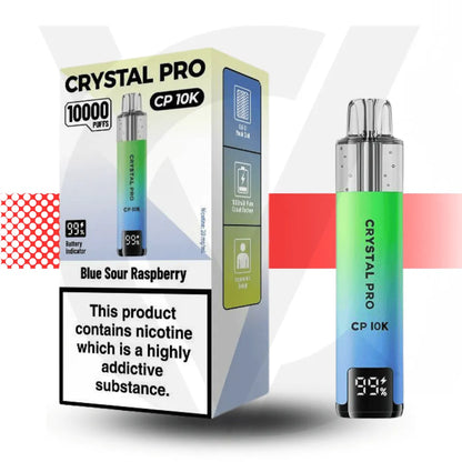 Crystal Pro CP 10K Prefilled Pod Kit - Blue Sour Raspberry | Cloud Vapez UK
