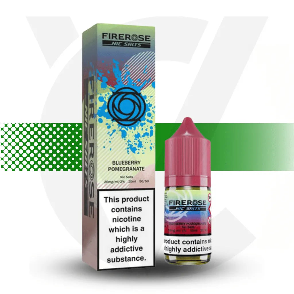 Elux Firerose 5000 20mg Nic Salt - Blueberry Pomegrante | Cloud Vapez UK