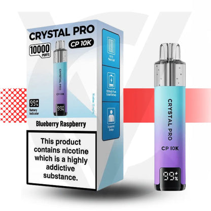 Crystal Pro CP 10K Prefilled Pod Kit - Blueberry Raspberry | Cloud Vapez UK