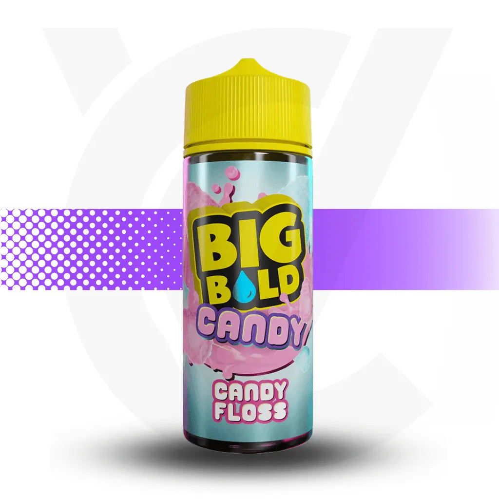 Big Bold 100ml E-Liquid - Candy Floss - Candy l Cloud Vapez UK