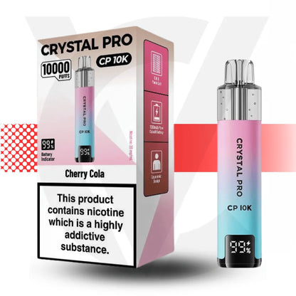 Crystal Pro CP 10K Prefilled Pod Kit - Cherry Cola | Cloud Vapez UK