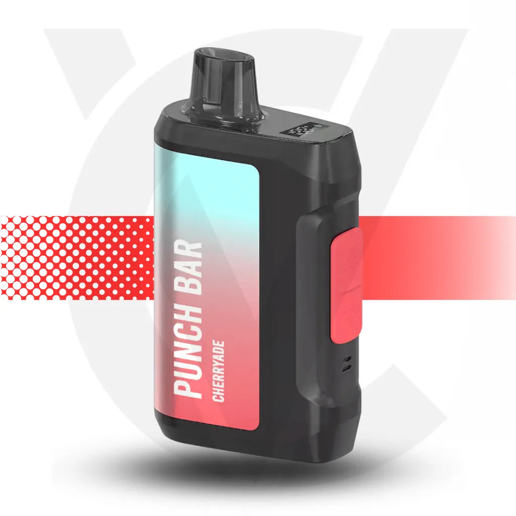 Punch Bar 10K Disposable Vape - Cherryade l Cloud Vapez UK