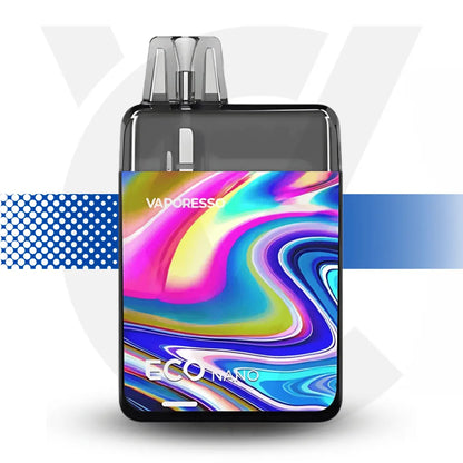 Vaporesso Eco Nano Pod Kit - Colorflow l Cloud Vapez UK