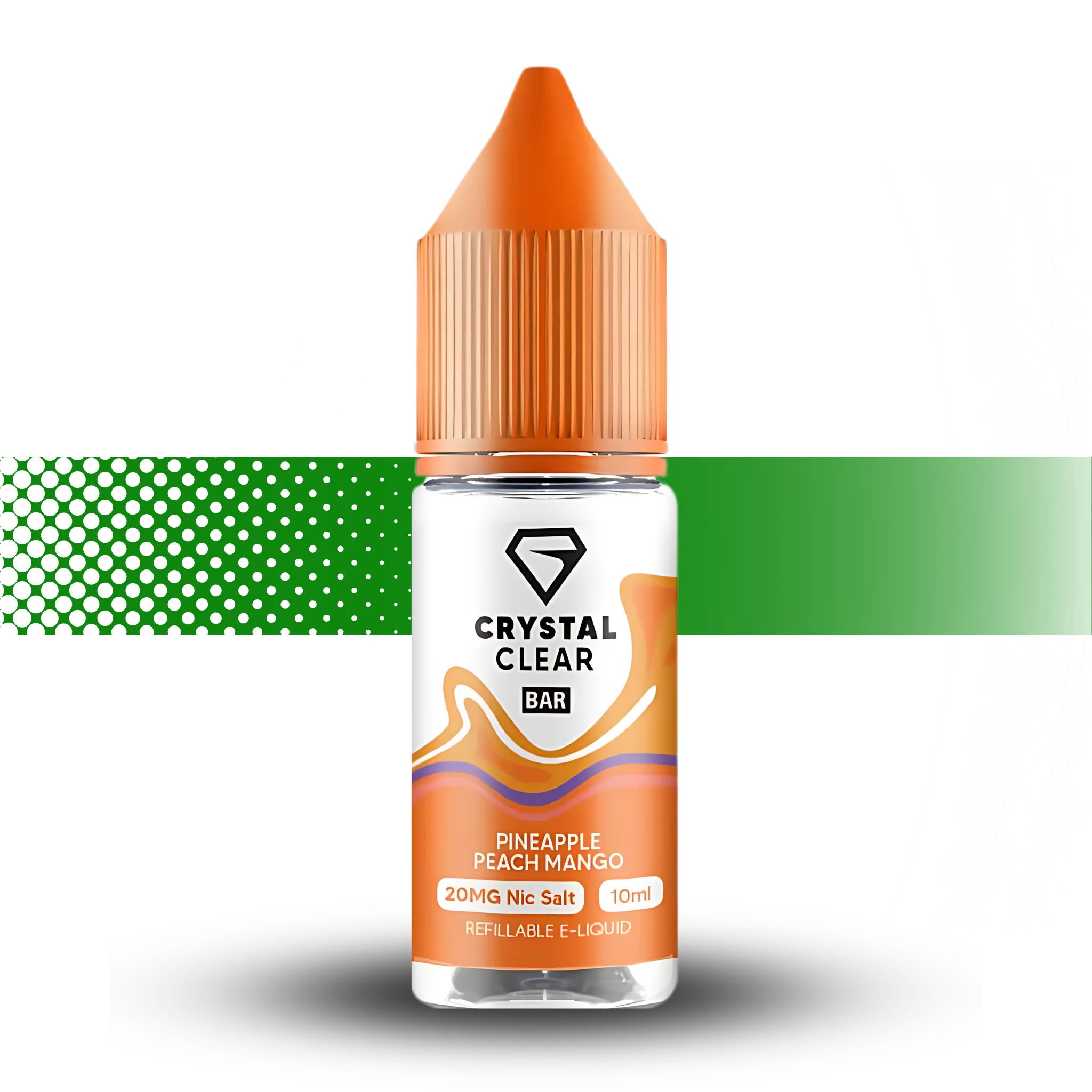 Crystal Clear Bar E-Liquid Salts 20MG - Cloud City UK