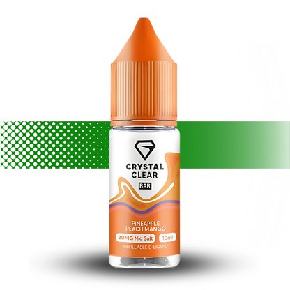 Crystal Clear Bar E-Liquid Salts 20MG - Cloud City UK