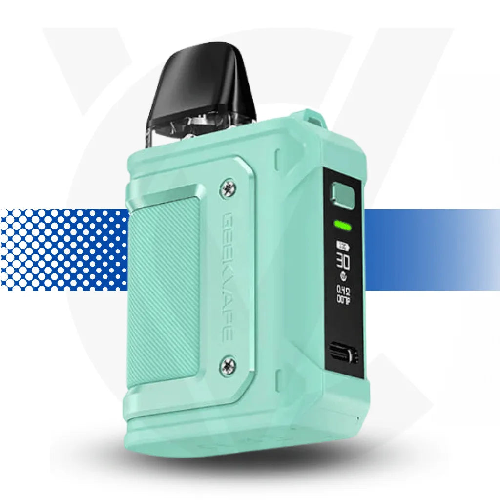 Geekvape Aegis Hero Q Pod System - Cyan | Cloud Vapez UK