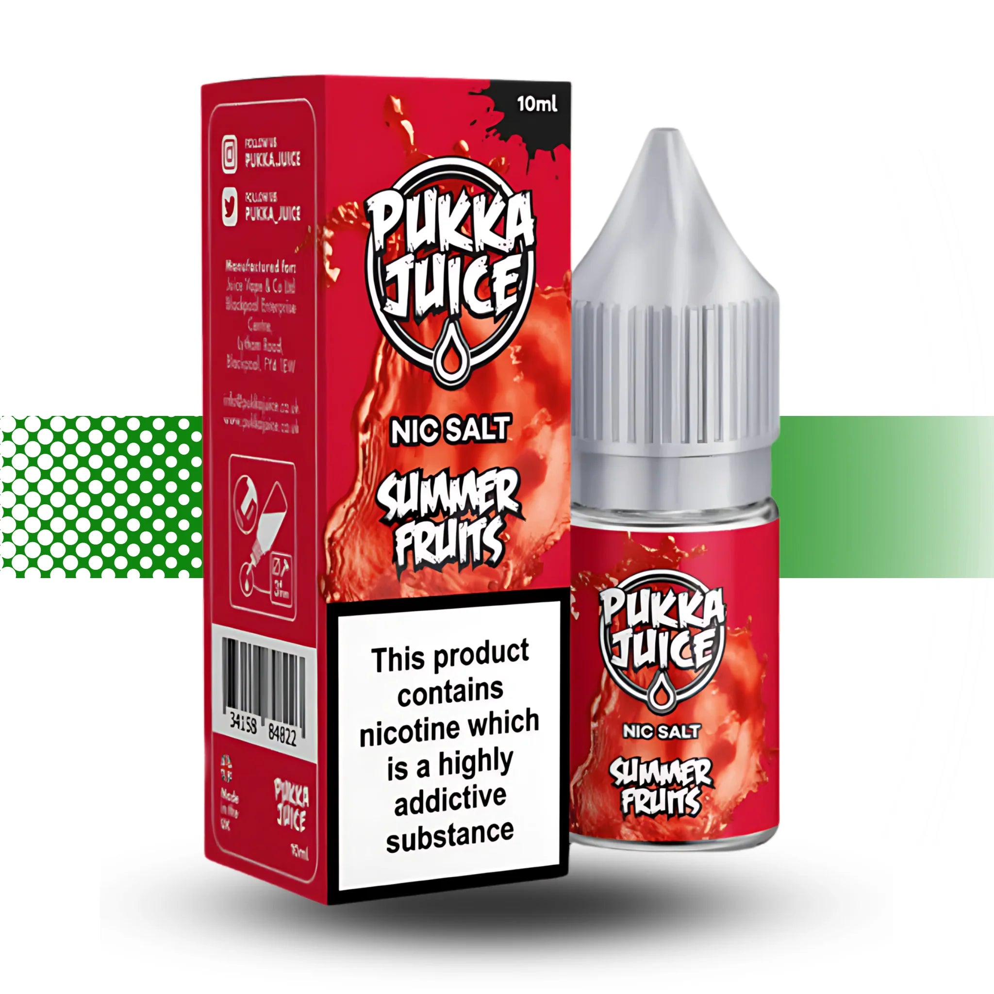 PUKKA JUICE NIC SALTS 20MG - Cloud City UK