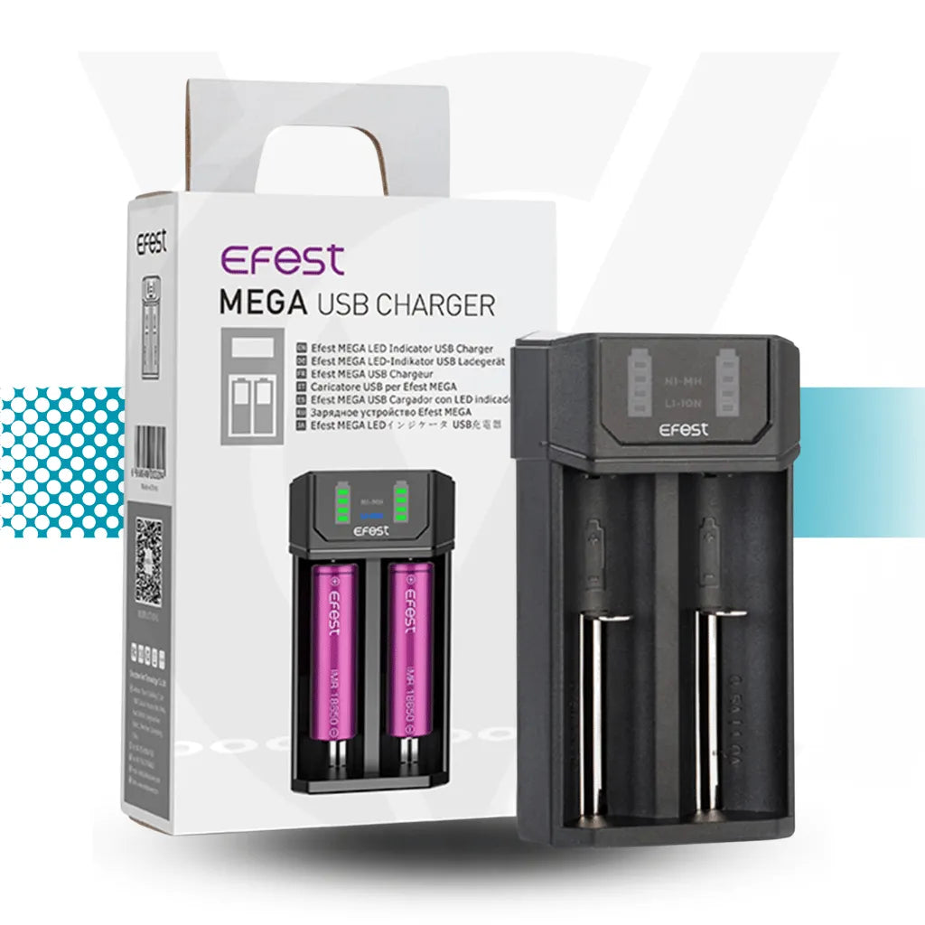 EFest Mega USB Battery Charger | Cloud Vapez UK