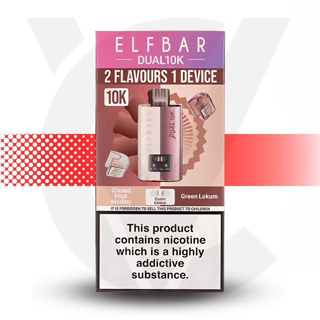 Elf Bar Dual 10K Pod Kit - Exotic Edition | Cloud Vapez UK