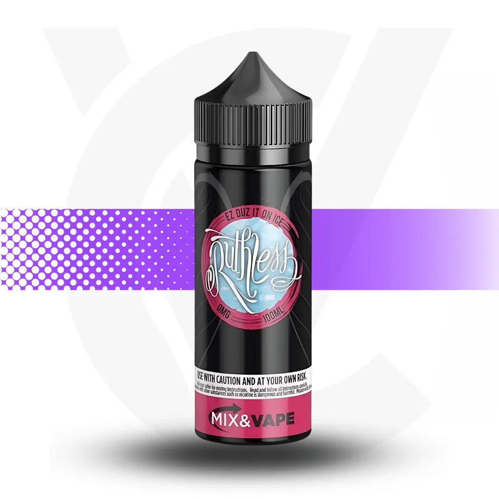 Ruthless 100ml E-Liquid - Ez Duz It l Cloud Vapez UK