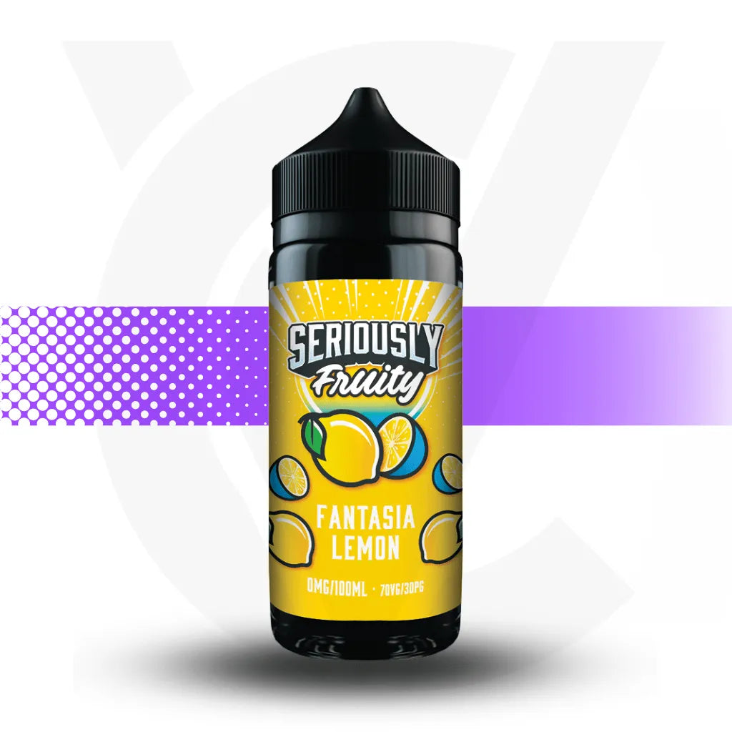 Seriously 100ml E-Liquid - Fantasia Lemon - Fruity l Cloud Vapez UK