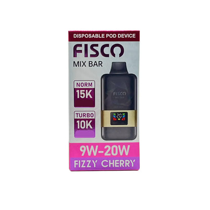 Fisco Mix Bar 15000 Rechargeable Disposable Vape 2% HRTP - Cloud City UK