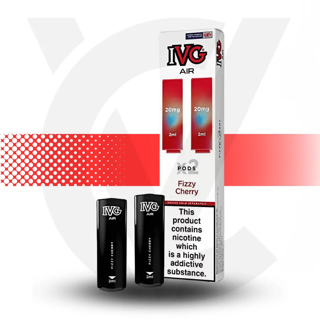 IVG Air Prefilled Pods - Fizzy Cherry | Cloud Vapez UK