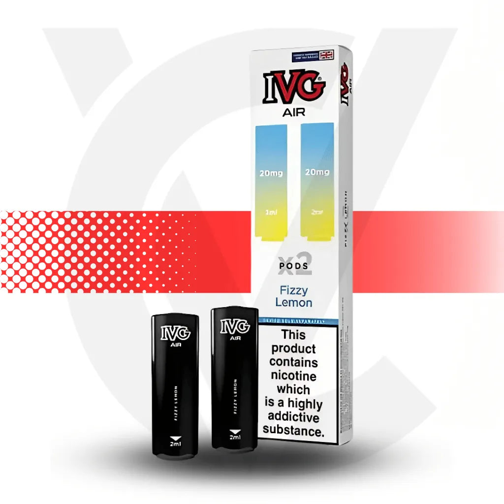 IVG Air Prefilled Pods - Fizzy Lemon | Cloud Vapez UK