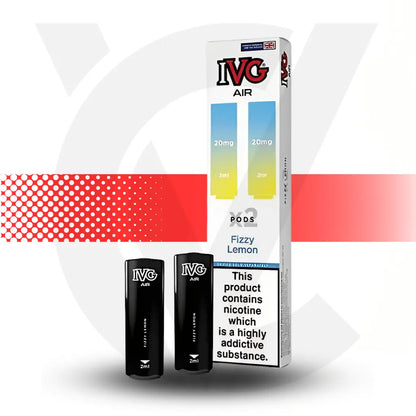 IVG Air Prefilled Pods - Fizzy Lemon | Cloud Vapez UK