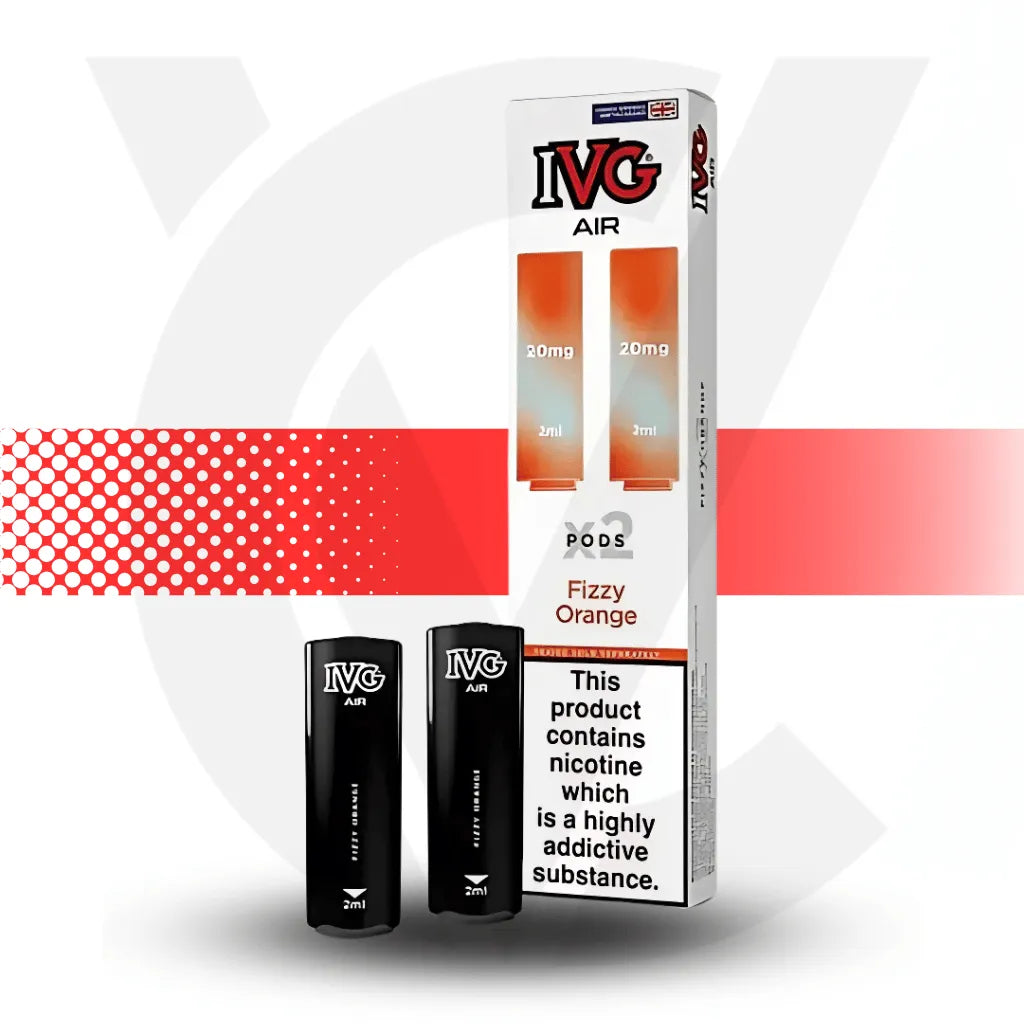 IVG Air Prefilled Pods - Fizzy Orange | Cloud Vapez UK