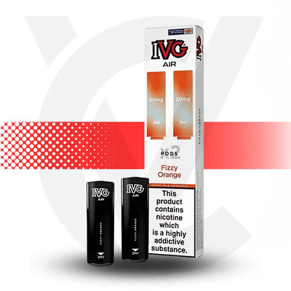 IVG Air Prefilled Pods - Fizzy Orange | Cloud Vapez UK