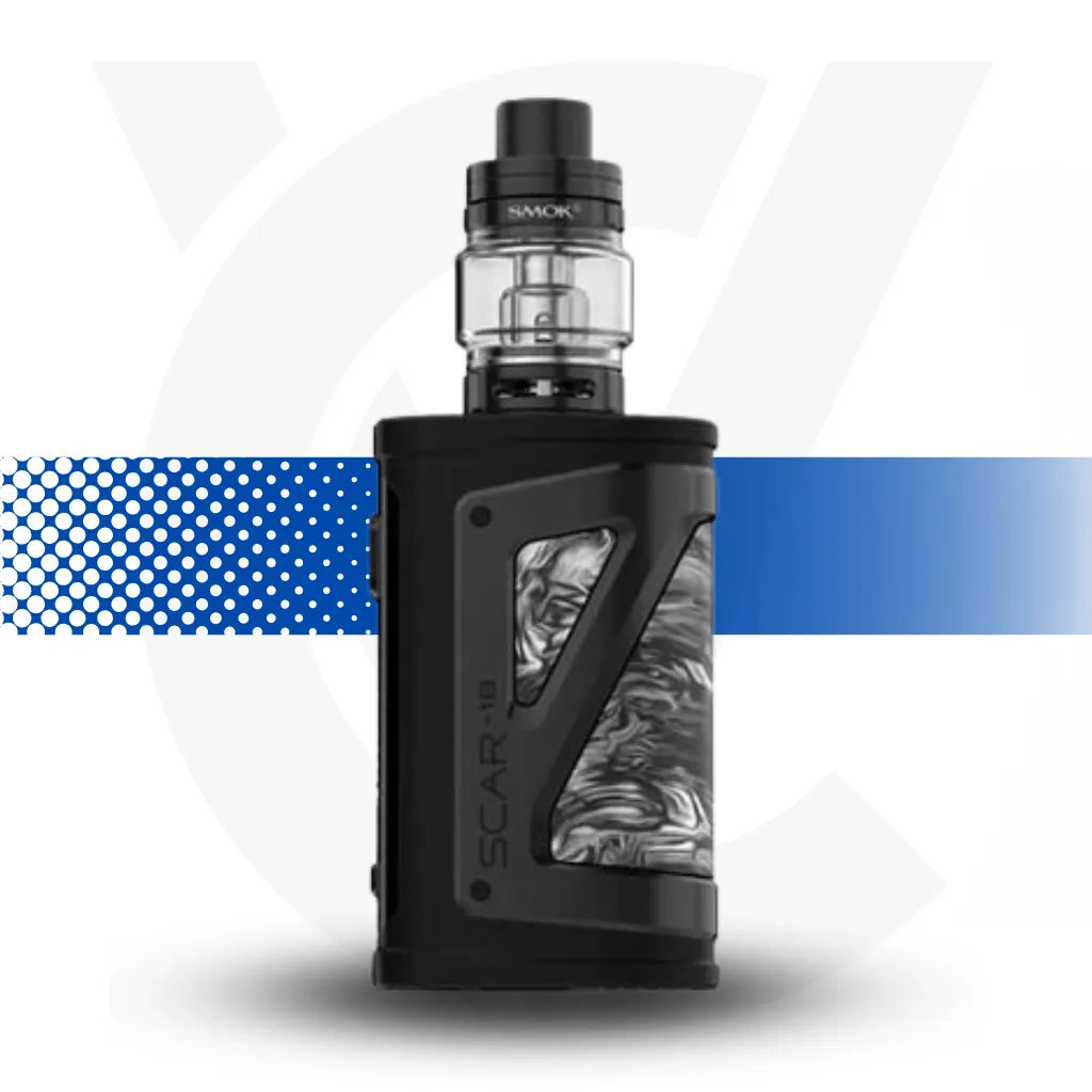 Smok Scar-18 Vape Kit - Fluid Black White l Cloud Vapez UK