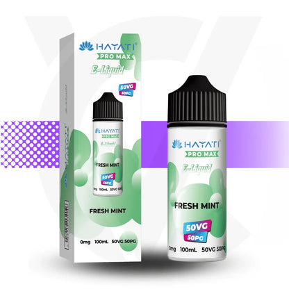 Hayati Pro Max 100ml E-Liquid - Fresh Mint l Cloud Vapez UK