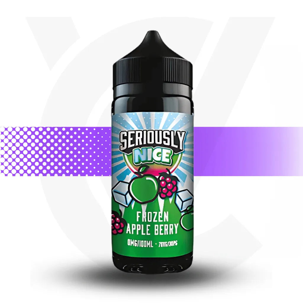 Seriously 100ml E-Liquid - Frozen Apple Berry - Nice l Cloud Vapez UK