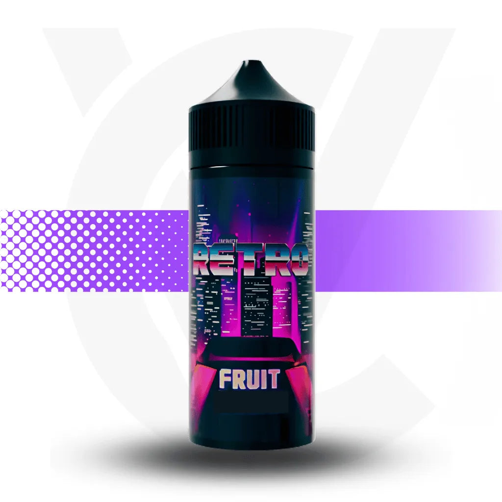 Retro 100ml E-Liquid - Fruit Sal ad l Cloud Vapez UK