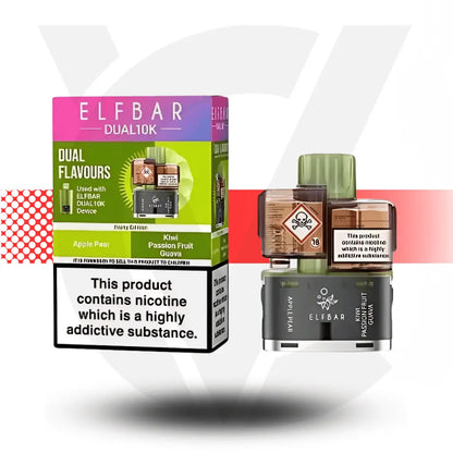 Elf Bar Dual 10K Refill Pack - Fruity Edition | Cloud Vapez UK