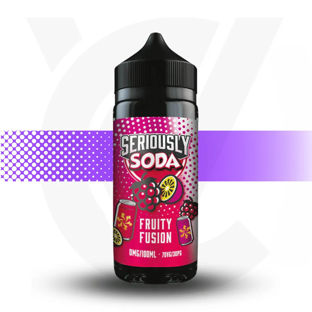 Seriously 100ml E-Liquid - Fruity Fusion - Soda | Cloud Vapez UK