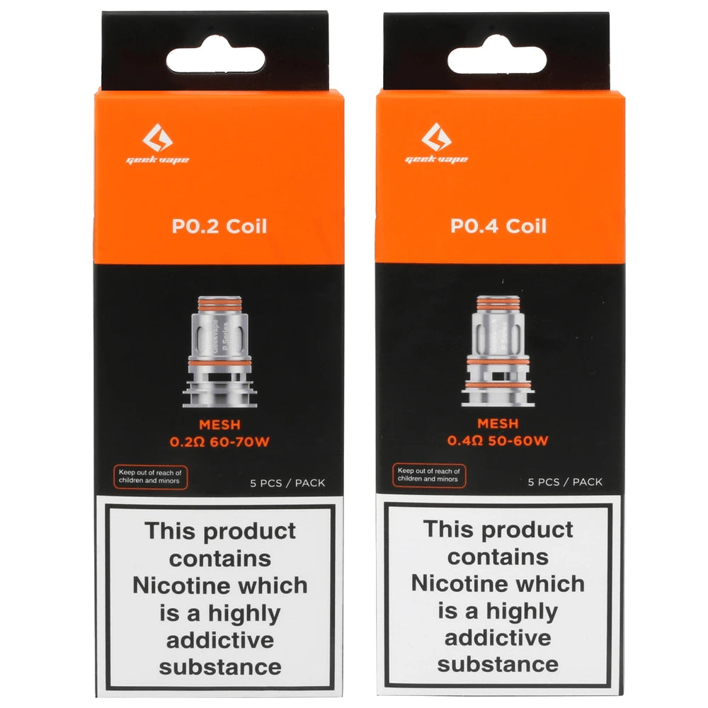 Geekvape P Series Replacement Coils | Cloud City UK.