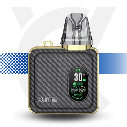 Oxva SQ Pro Pod Kit - Gold Carbon l Cloud Vapez UK