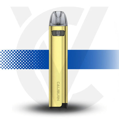 Uwell Caliburn A2S Pod Kit - Gold l Cloud Vapez UK