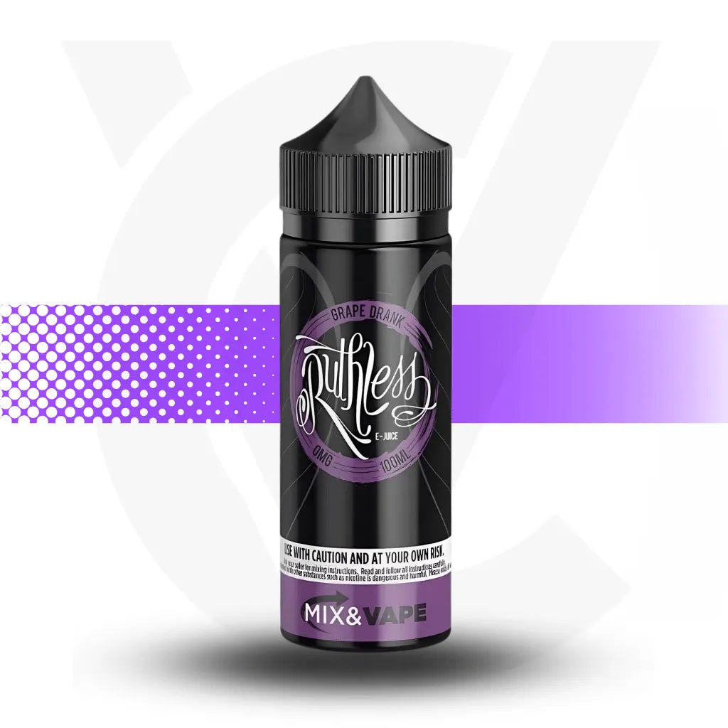 Ruthless 100ml E-Liquid - Grape Drank l Cloud Vapez UK