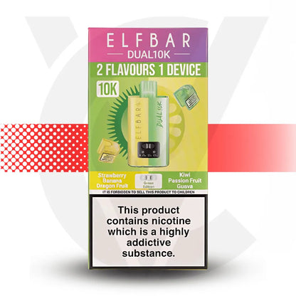 Elf Bar Dual 10K Pod Kit - Green Edition | Cloud Vapez UK
