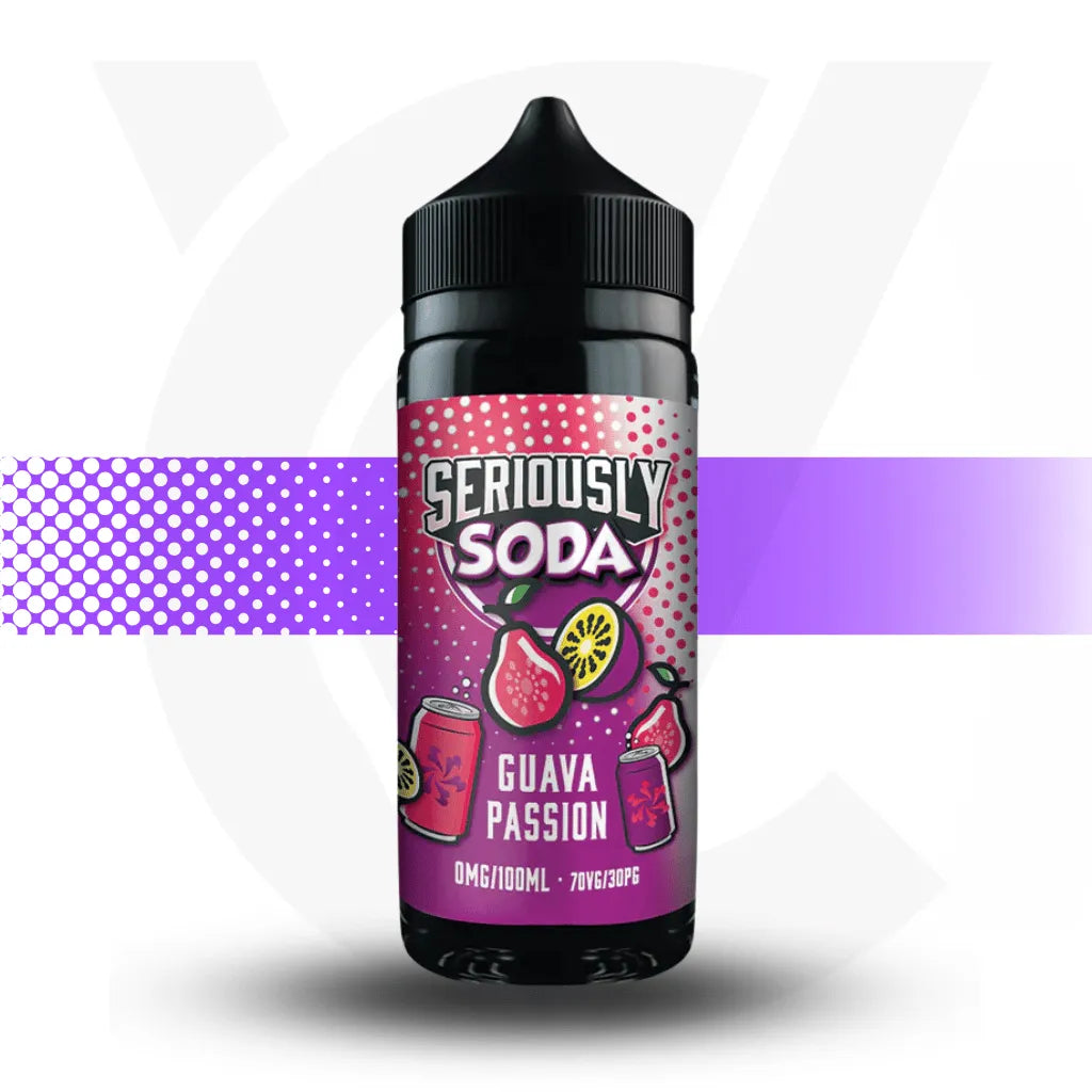 Seriously 100ml E-Liquid - Guava Passion - Soda | Cloud Vapez UK