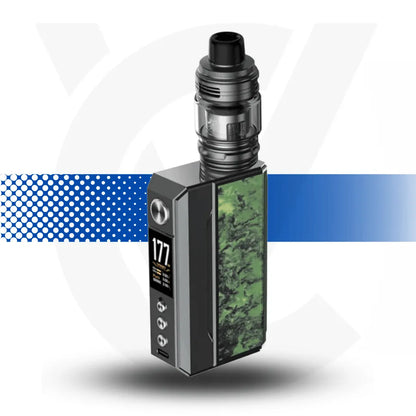 Voopoo Drag 4 Vape Kit - Gunmetal &amp; Forest Green l Cloud Vapez UK