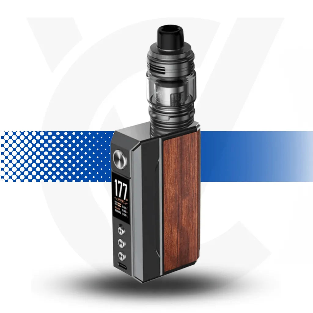 Voopoo Drag 4 Vape Kit - Gunmetal &amp; Rosewood l Cloud Vapez UK