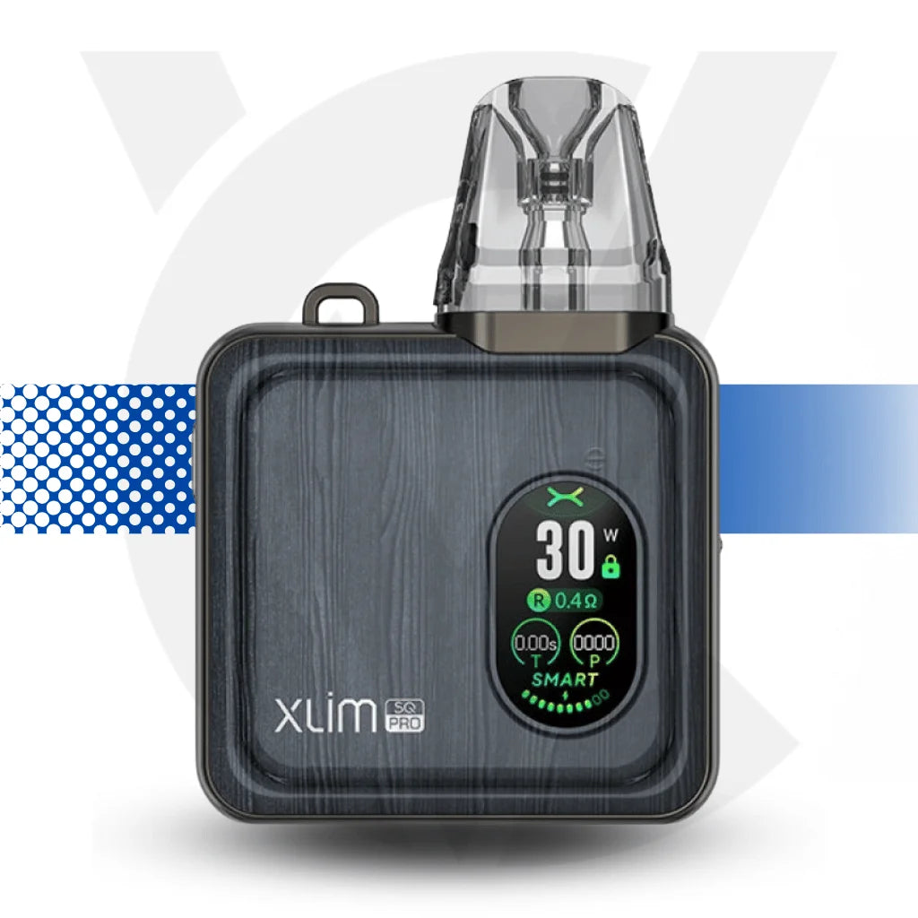 Oxva SQ Pro Pod Kit - Gunmetal Wood l Cloud Vapez UK