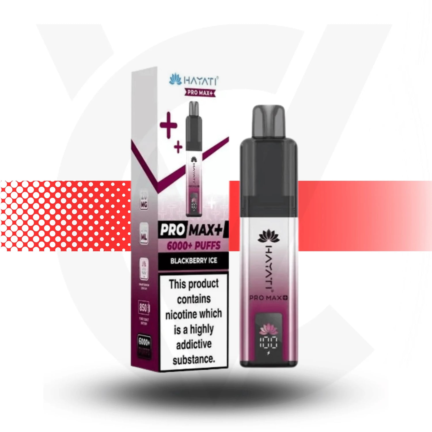 Hayati Pro Max Plus 6000 Prefilled Pod Kit