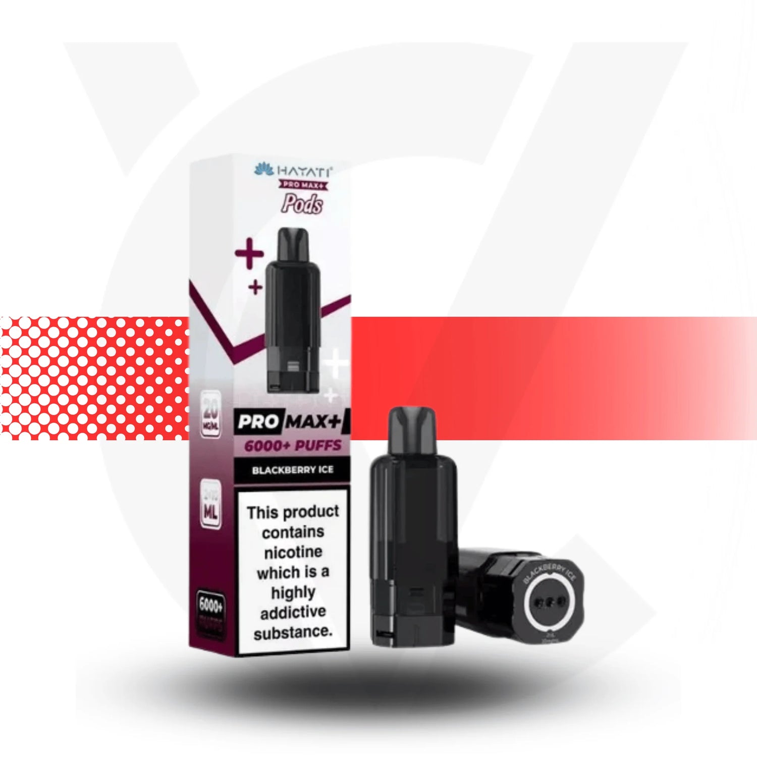 Hayati Pro Max Plus 6K Prefilled Pod