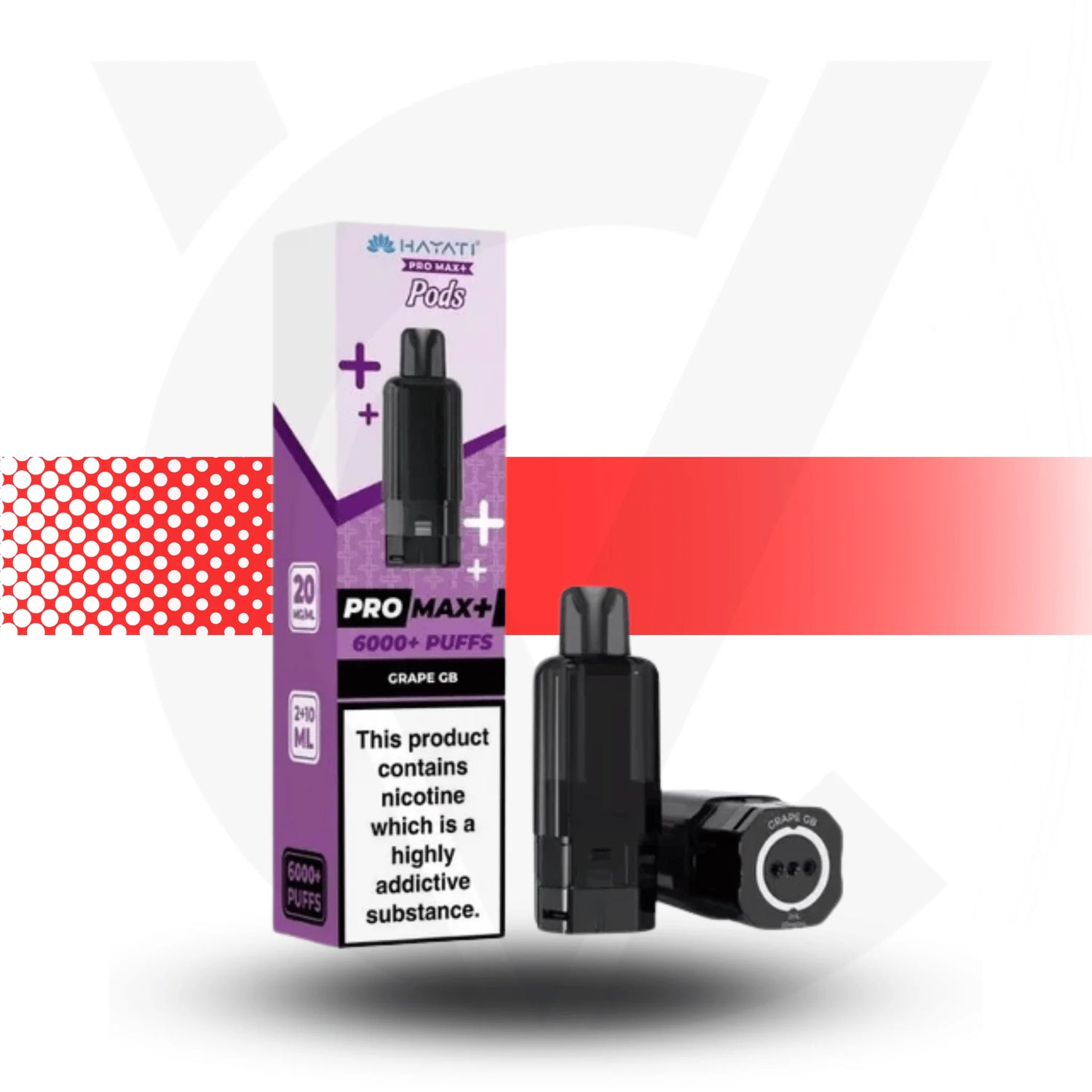 Hayati Pro Max Plus 6K Prefilled Pod