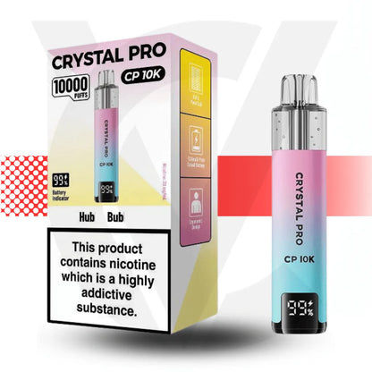 Crystal Pro CP 10K Prefilled Pod Kit - Hub Bub | Cloud Vapez UK