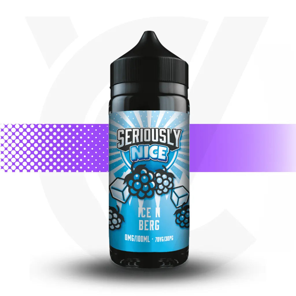 Seriously 100ml E-Liquid - Ice N Berg - Nice | Cloud Vapez UK