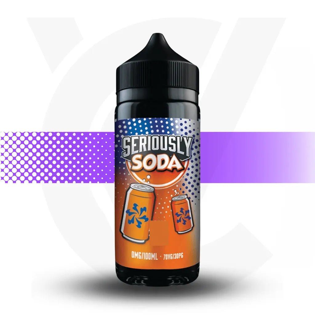 Seriously 100ml E-Liquid - Iron - Soda l Cloud Vapez UK