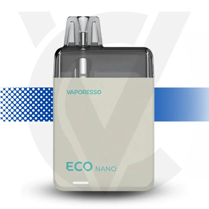 Vaporesso Eco Nano Pod Kit - Ivory White l Cloud Vapez UK