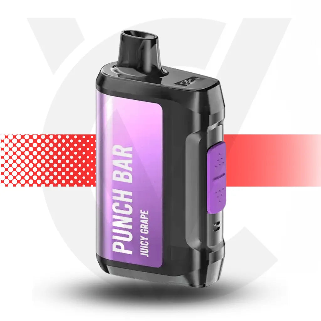 Punch Bar 10K Disposable Vape - Juicy Grape l Cloud Vapez UK