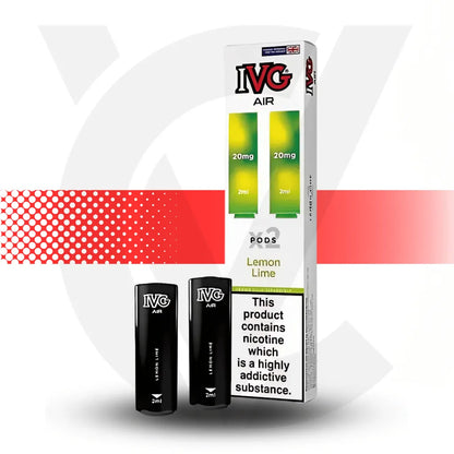 IVG Air Prefilled Pods - Lemon Lime | Cloud Vapez UK