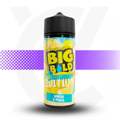 Big Bold 100ml E-Liquid - Lemon Peach - Summer Edition l Cloud Vapez UK