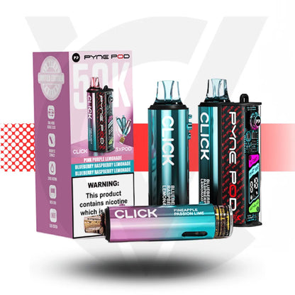 Pyne Pod Click 50K Disposable Pod Kit - Lemonade Edition | Cloud Vapez UK